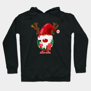 Christmas Shopping Gnome Hoodie